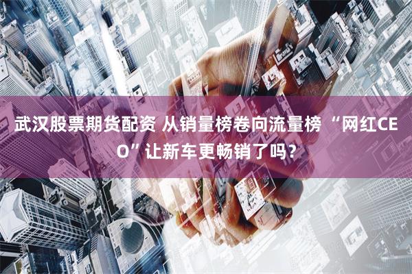武汉股票期货配资 从销量榜卷向流量榜 “网红CEO”让新车更畅销了吗？