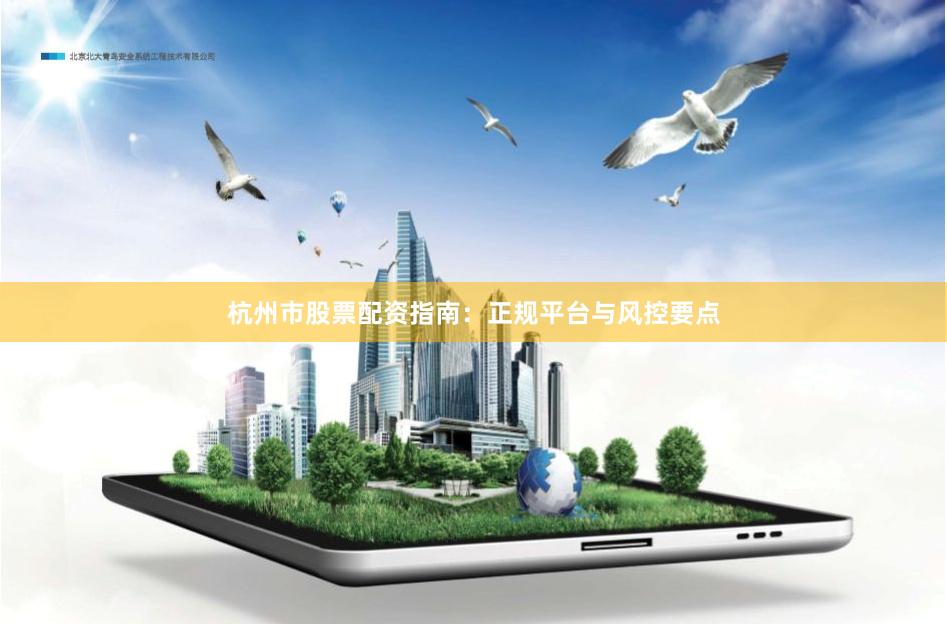 杭州市股票配资指南：正规平台与风控要点